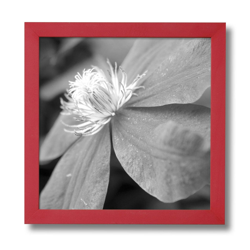 Red Painted Wood Frame Chalkboard S582