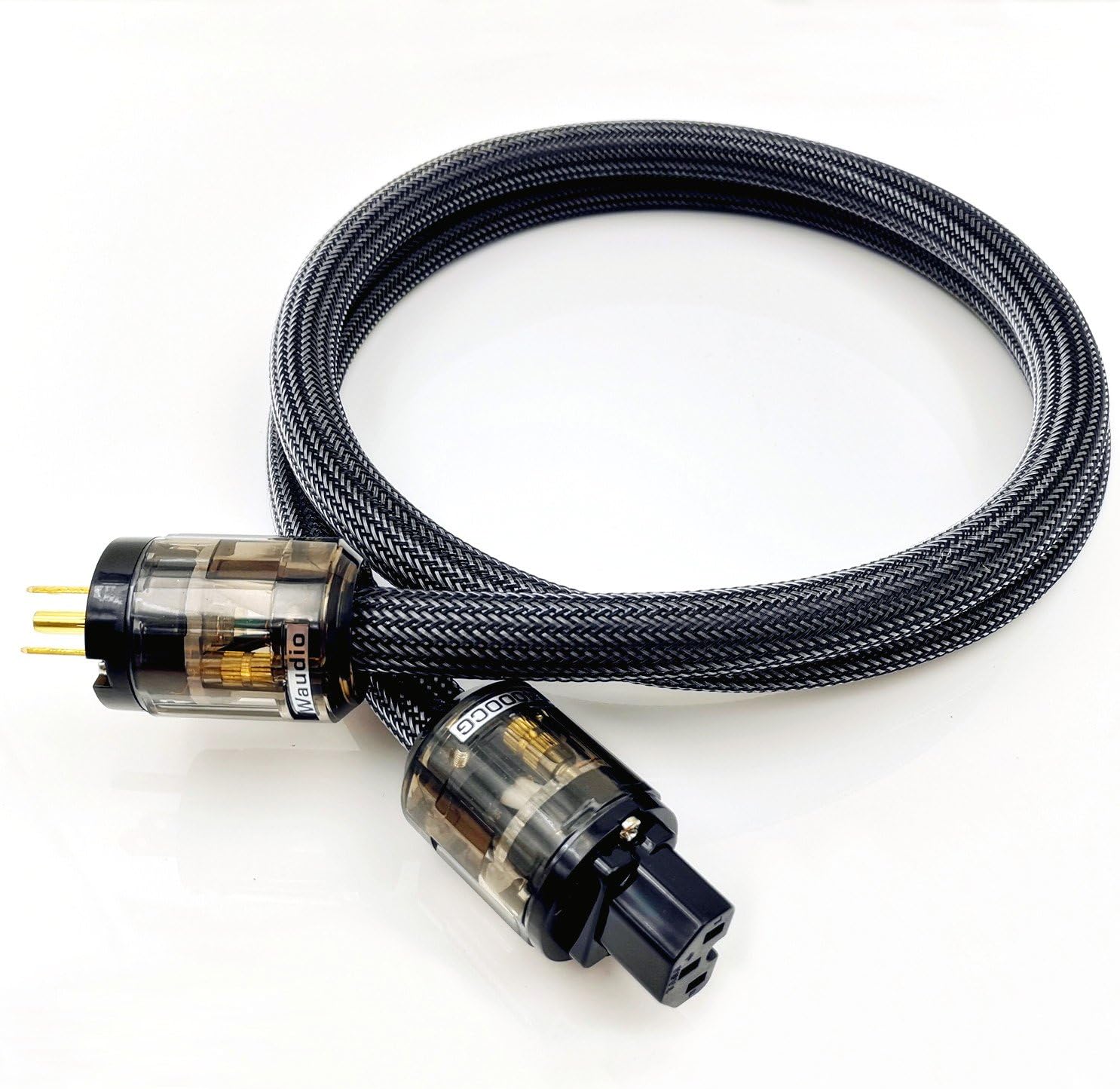 10 AWG HiFi Audio AC Power Cable US Plug 5FT Pack of 2 Q9400