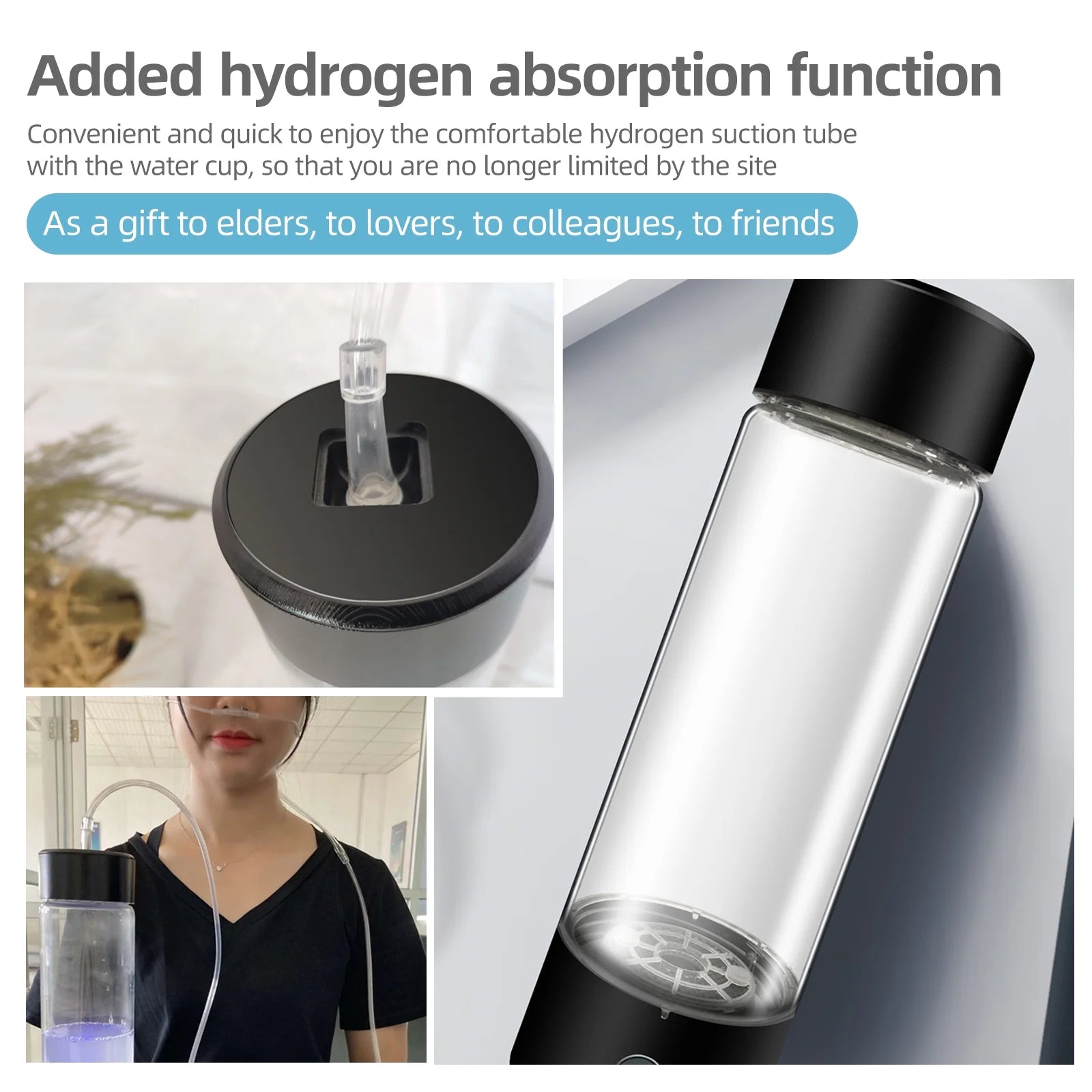 Rechargeable Hydrogen Water Bottle K35893