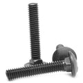 Black Oxide Medium Carbon Steel Carriage Bolt, 5/8 inch-11 x 1 1/2 inch, Pk 100 M166