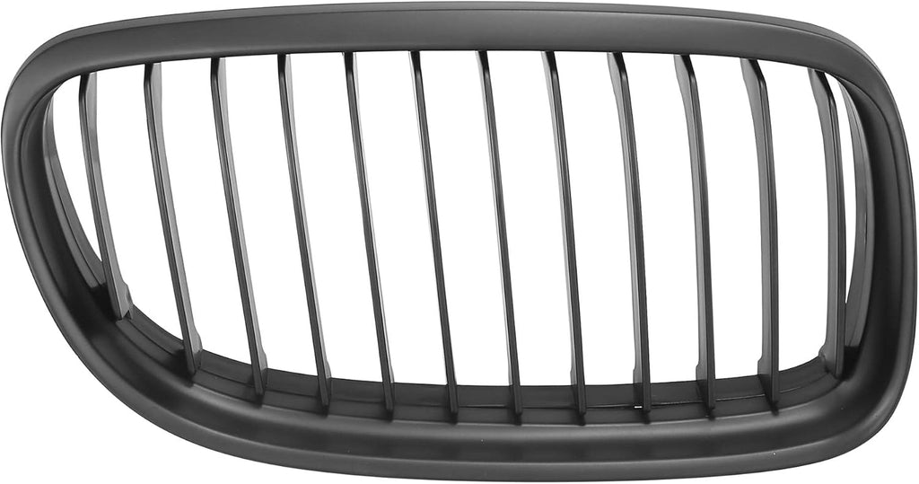 Pair Car Front Grille Black ABS Plastic Hood Kidney Grille Pack of 2 Z841