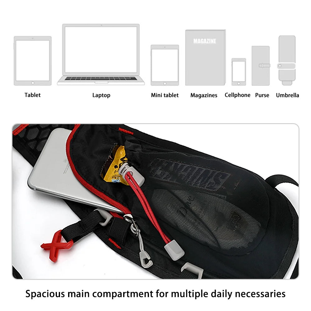 Outdoor Pack with 2L Water Bladder Breathable Vest H949284