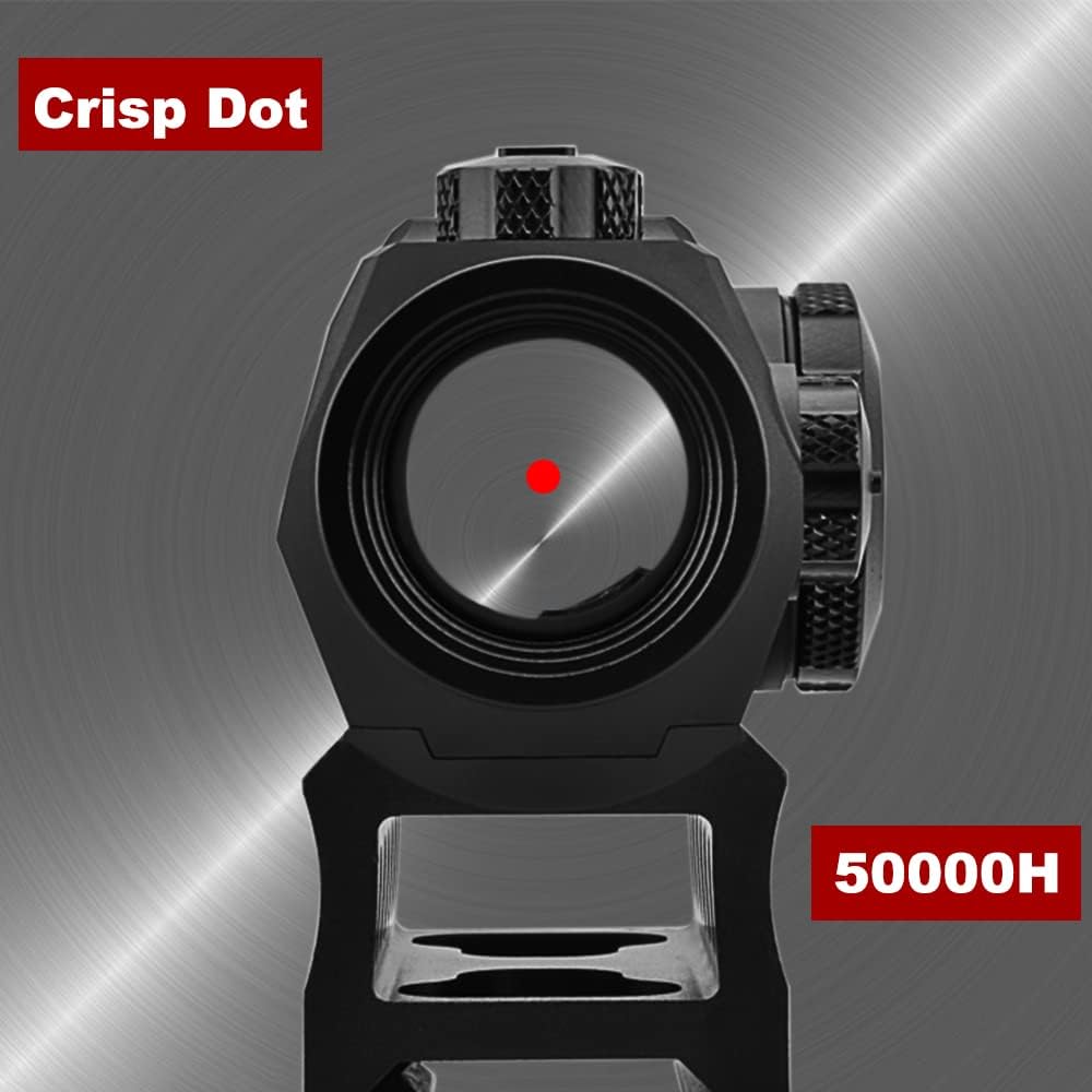 Red Dot Sight 1x20mm 2MOA Rifle Scope with Riser Z95846