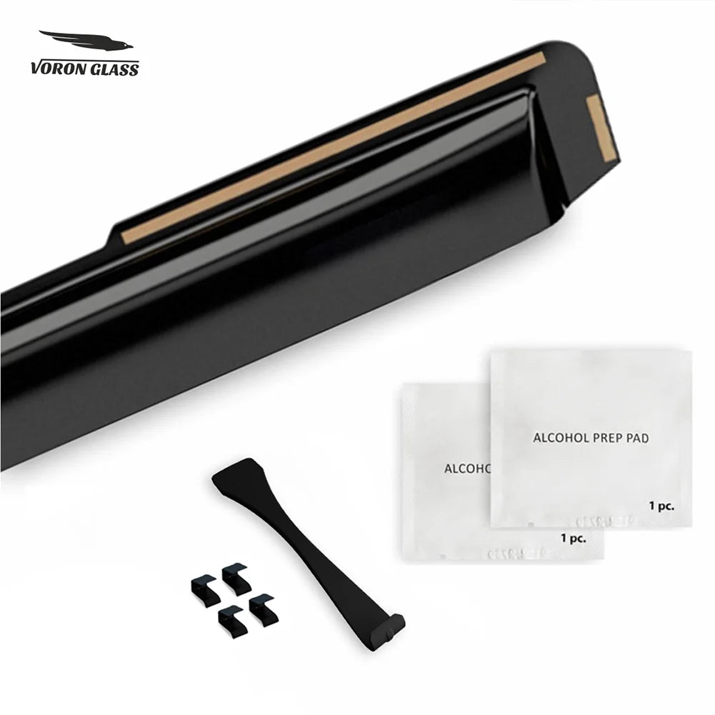 4 Pieces In-Channel Rain Guards for Trucks T8304