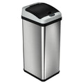Stainless Steel 13 Gallon Motion Sensor Trash Can N9506