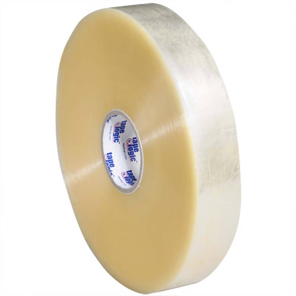 Clear Hot Melt Carton Sealing Tape 2x22 x 1000 yds 1.9 Mil 6 Rolls O21848