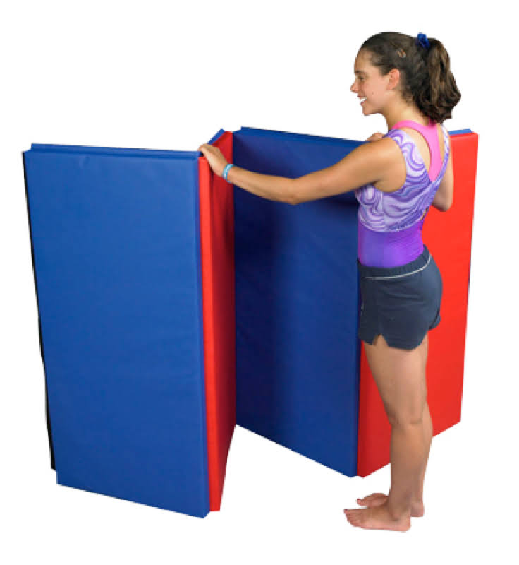 Accordion Mat - 2 in. PU Foam with Cover - 4 x 4 ft. B6059